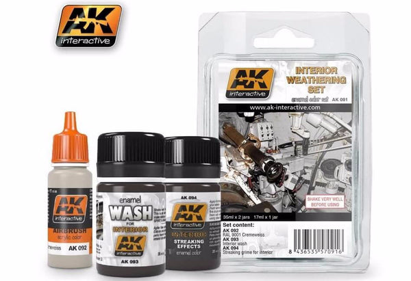 AK Interactive Interior Weathering Set AK091