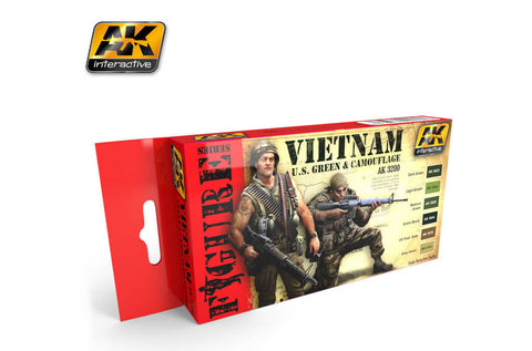 AK Interactive Vietnam U.S. Green & Camouflage AK03200