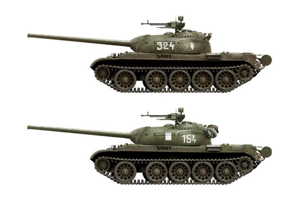 1/35 scale model Miniart T-54-3 Mod. 1951 with Interior