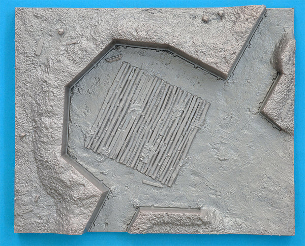 1/35 scale model Miniart ZIS-3 Gun Emplacement kit 36058