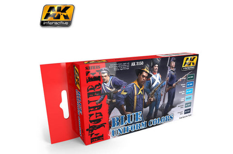 AK Interactive Blue Uniform Colours AK03150