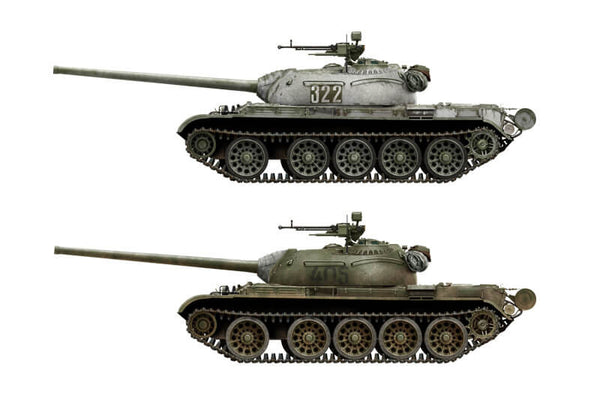 1/35 scale model Miniart T-54-3 Mod. 1951 with Interior