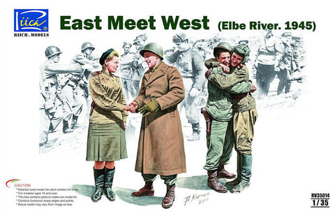 1/35 scale Riich Models East meet West Elbe River 1945