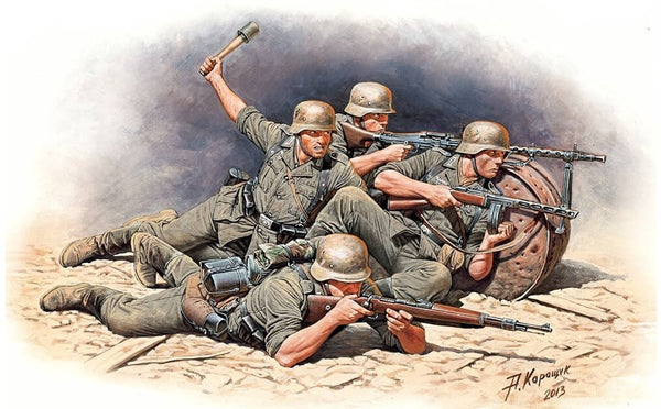 MasterBox German Infantry Eastern Front Battle Series, Kit No.1 