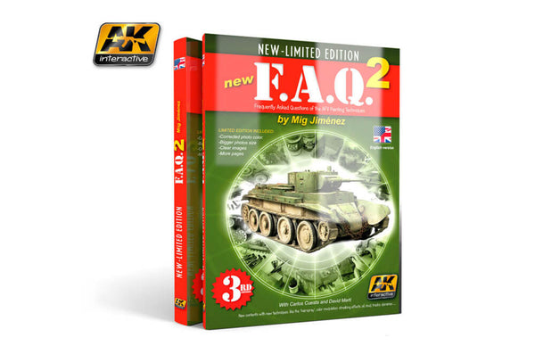 AK Interactive Book FAQ VOL 2 Painting AFV