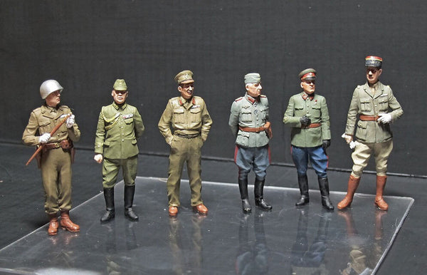 1/35 scale model MasterBox The Generals of WWII 35108 