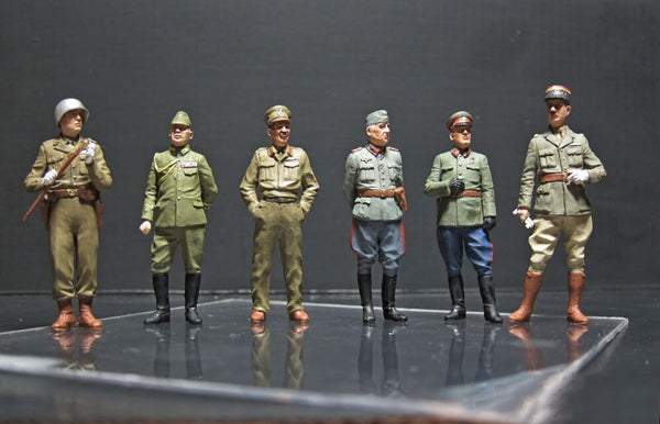 1/35 scale model MasterBox The Generals of WWII 35108 