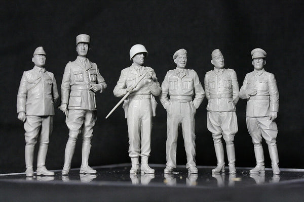 1/35 scale model MasterBox The Generals of WWII 35108 