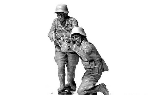 1/35 scale model MasterBox German Infantry DAK WWII North Africa desert Plastic Figure Kit 3593