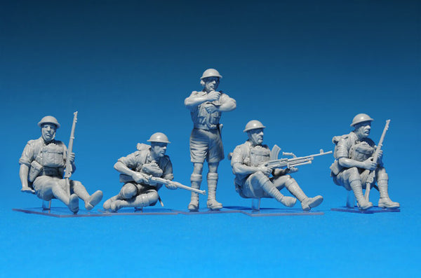 1/35 scale Miniart British Soldiers Tank Riders