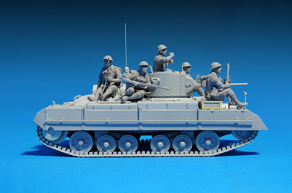 1/35 scale Miniart British Soldiers Tank Riders