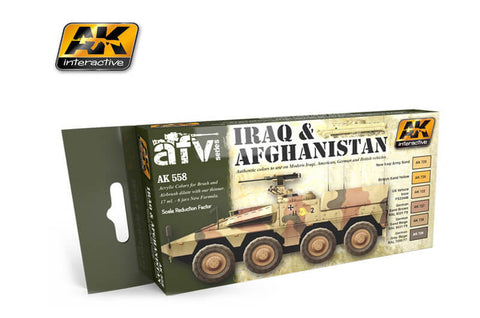 AK Interactive Iraq & Afghanistan Set AK558