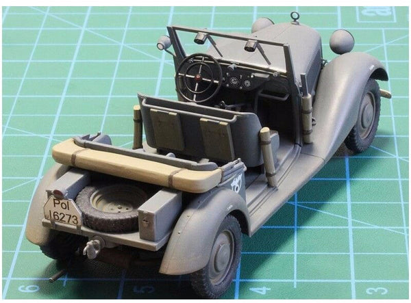 1/35 scale model MasterBox German Military Car WWII Polizei Kübelsitzwagen ab 1937 35101