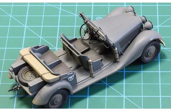 1/35 scale model MasterBox German Military Car WWII Polizei Kübelsitzwagen ab 1937 35101