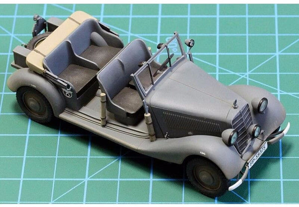 1/35 scale model MasterBox German Military Car WWII Polizei Kübelsitzwagen ab 1937 35101