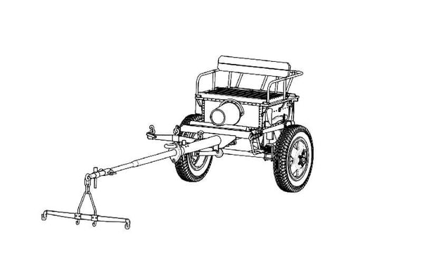 1/35 scale model Trumpeter Soviet Limber 52-R-353M Mod 1942