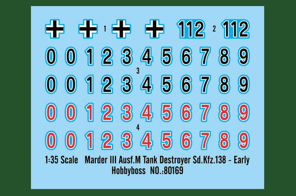 1/35 scale HobbyBoss Marder III Sd.Kfz.138 Ausf.M Early