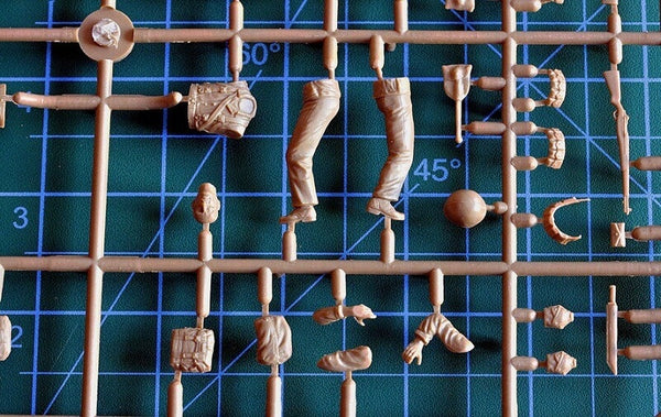 1/35 scale model MasterBox US Marines in Jungle WWII era