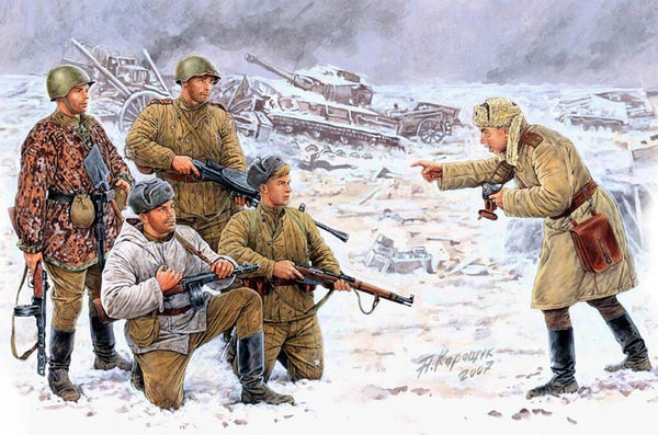 1/35 scale Master Box Russian Infantry Korsun-Shevchenkovskiy 1944