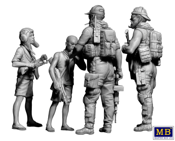 1:35th Scale Model of Somewhere on our planet, Sharing a Smoke