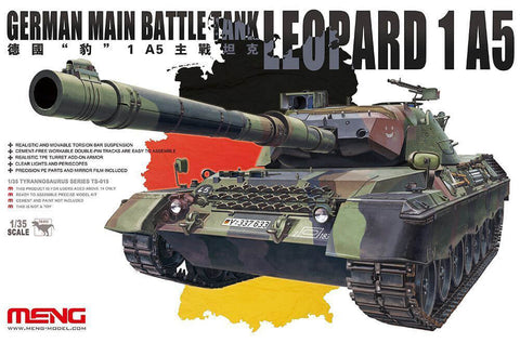 1/35 scale model Meng German Main Battle Tank Leopard 1A5 TS-015