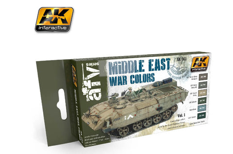 AK Interactive Middle East War Colors Vol. 1