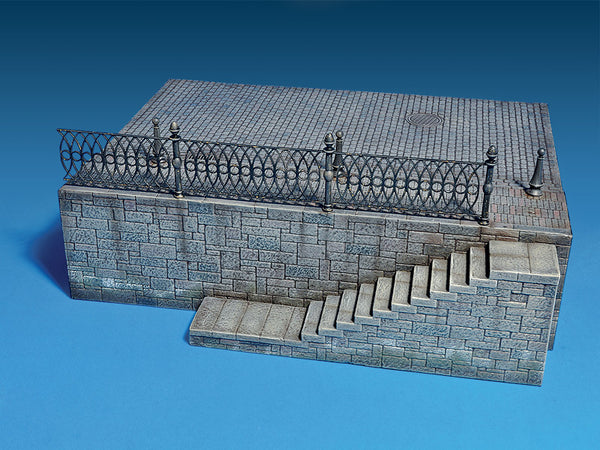 1:35th Scale Model of River Embankment Section