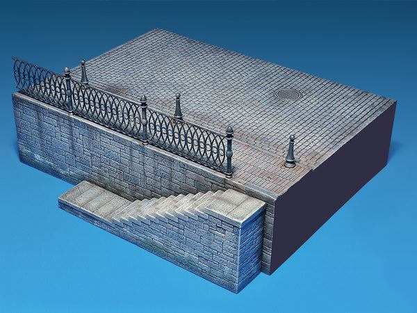 1:35th Scale Model of River Embankment Section