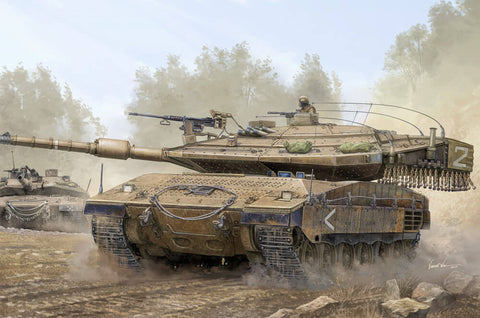 1/35 scale model HobbyBoss Israeli Merkava MK IV