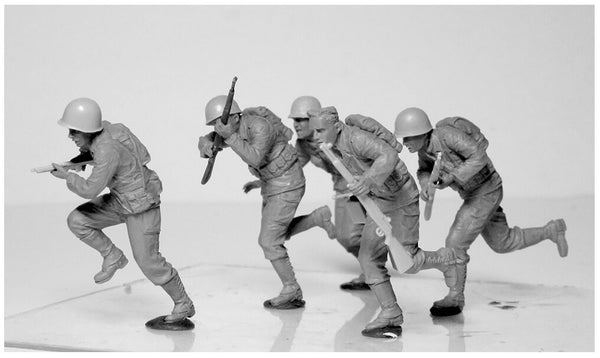 1/35 MasterBox US Soldiers Operation Overlord 1944 Move, Move, Move! 35130