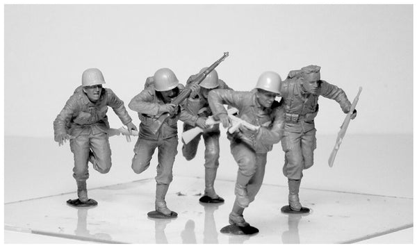 1/35 MasterBox US Soldiers Operation Overlord 1944 Move, Move, Move! 35130