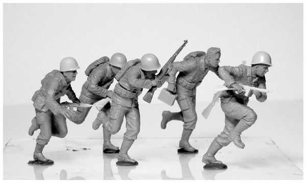 1/35 MasterBox US Soldiers Operation Overlord 1944 Move, Move, Move! 35130
