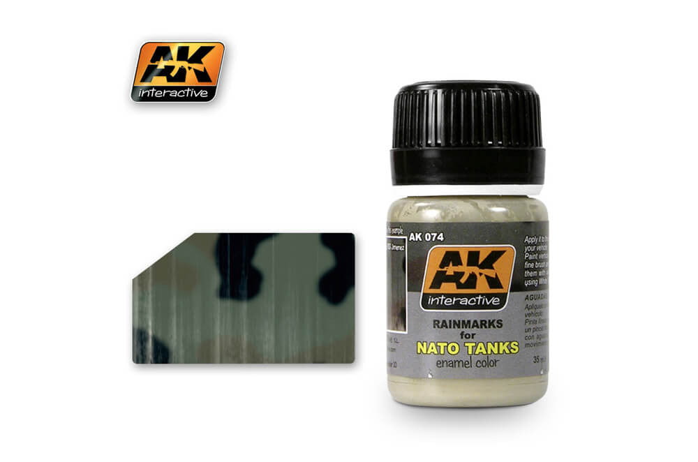 AK Interactive: Streaking Grime for Panzer Grey Vehicles (35ml Bottle)