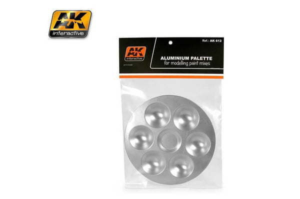 AK Interactive Aluminium Palette 6 Wells AK612
