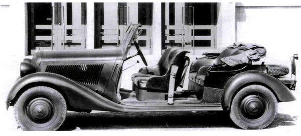 1/35 scale model MasterBox German Military Car WWII Polizei Kübelsitzwagen ab 1937 35101