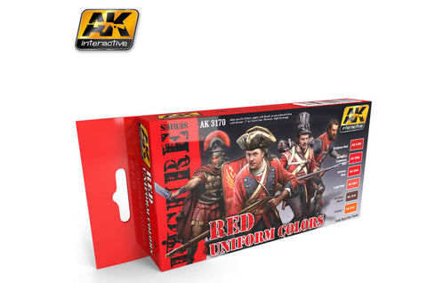 AK Interactive Red Uniform Colours AK03170