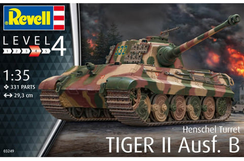 1/35 scale model Revell Tiger II Ausf. B Henschel Turret 03249