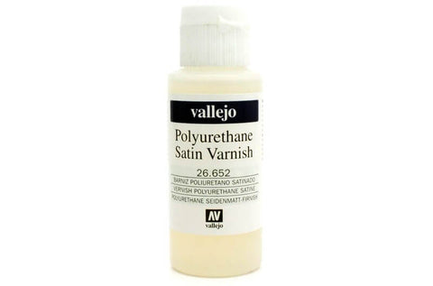 Vallejo Polyurethane Varnish Satin 60ml