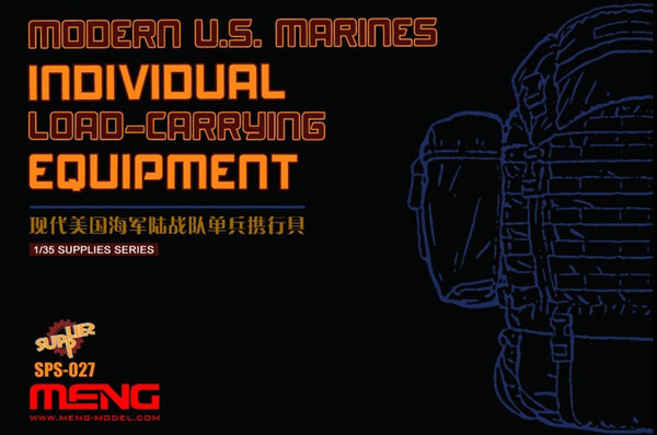 Meng Model Modern US Marines Individual Load Carrying Equipment Resin