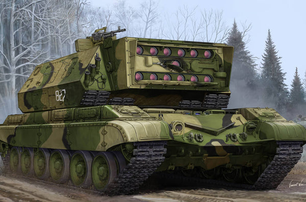 1/35 scale model Trumpeter Soviet 1K17 Szhatie