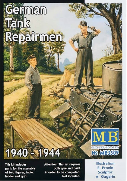 Master Box 1:35 - German tank repairmen WWII
