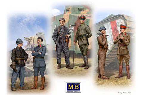 1/35 MasterBox Tankmen of WWI Era 35134