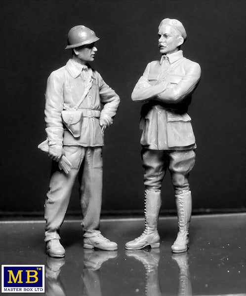 1/35 MasterBox Tankmen of WWI Era 35134