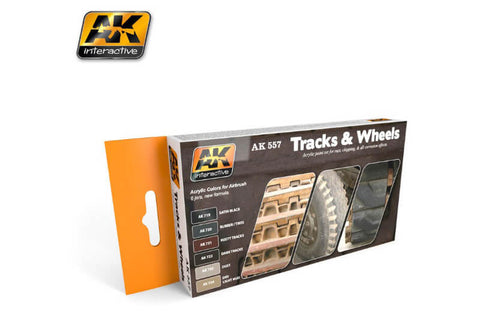 AK Interactive Track and Wheels Set AK557