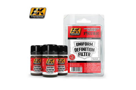 AK Interactive Uniform Definition Filter Set AK3008