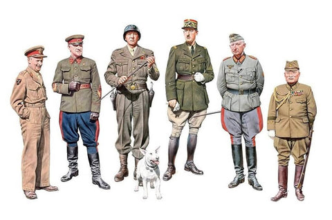 1/35 scale model MasterBox The Generals of WWII 35108 