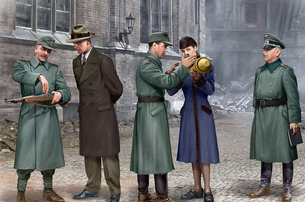 1/35 MasterBox Volkssturm Germany 1944-1945 Plastic Figure Model Kit 35172