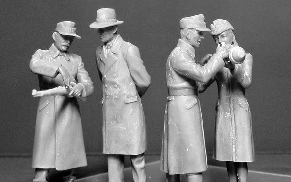 1/35 MasterBox Volkssturm Germany 1944-1945 Plastic Figure Model Kit 35172