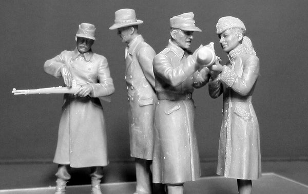 1/35 MasterBox Volkssturm Germany 1944-1945 Plastic Figure Model Kit 35172