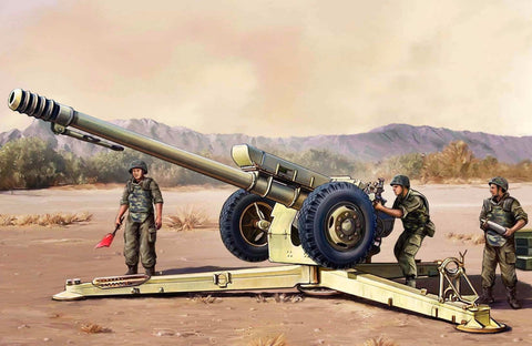 1/35 scale model Trumpeter Soviet 122 mm Howitzer D-30 Plastic kit 02328